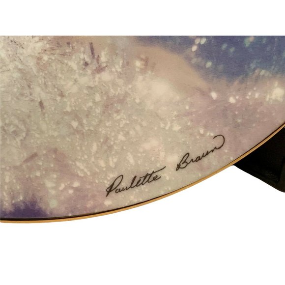 1995 Partytime Puppy Plate - Paulette Braun - Golden Puppy Portraits Collection - Picture 5 of 8